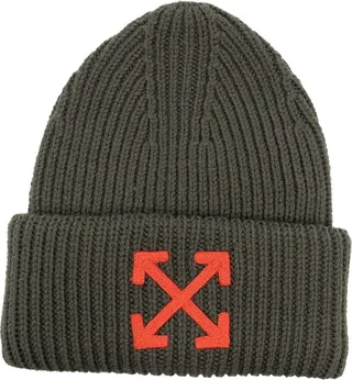 Arrows ribbed beanie hat