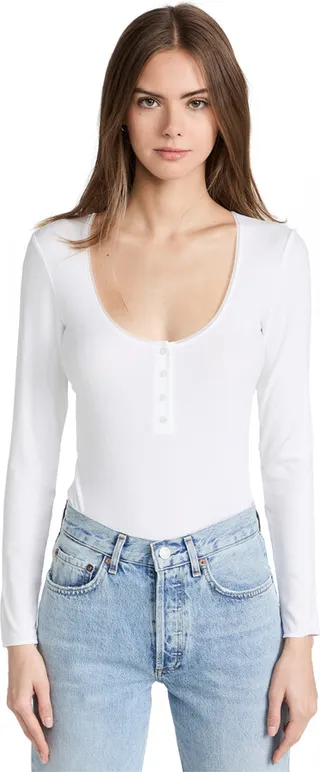 Wolford Henley String Thong Bodysuit