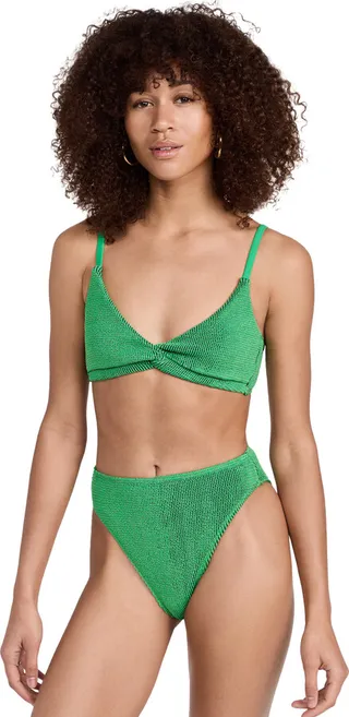 Good American Always Fits Sculpt Twist Bra