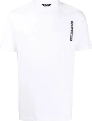 logo-print cotton T-shirt