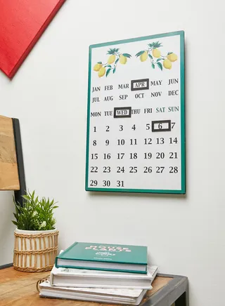 Lemon Tree Magnetic Calendar