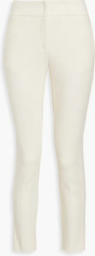 Twill skinny pants