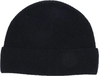 Rib-Knit Beanie Hat