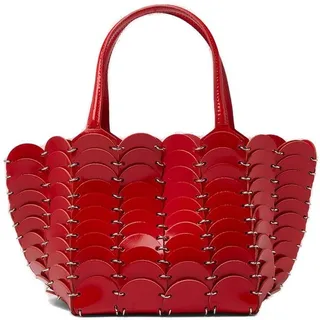 Paco Rabanne Logo Printed Mini Tote Bag