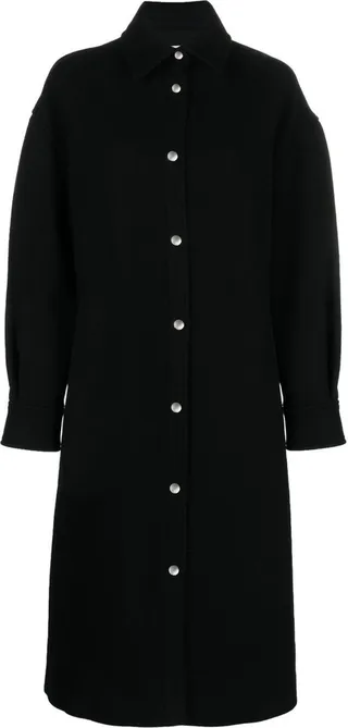 Button-Up Oversized Coat