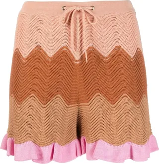 Knitted Mini Shorts