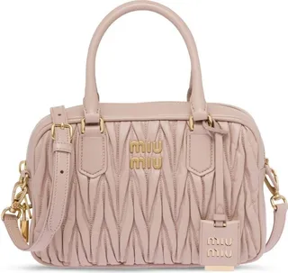 Matelassé Leather Tote Bag