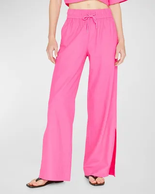 Linen Drawstring Lounge Pants
