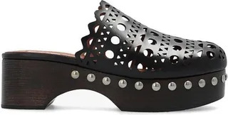 Alaïa Cut-Out Slip-On Clogs