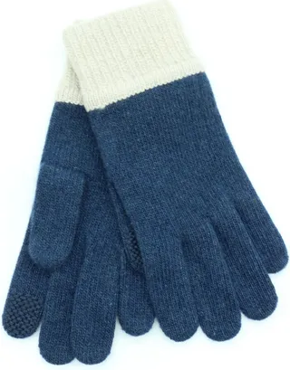Tech Cashmere Colorblock Gloves
