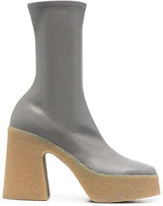 Skyla stretch platform boots