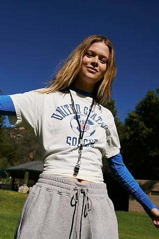 USA Soccer Tee by Original Retro Brand at Free People