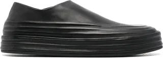 Cassapelle leather slippers