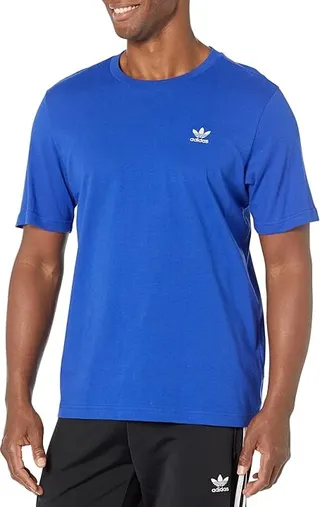 adidas Originals Trefoil Essential Tee (Semi Lucid Blue) Men's Clothing
