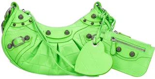 Xs Le Cagole Embossed Shoulder Bag