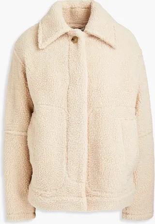 Faux shearling jacket