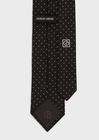 Pure silk jacquard tie
