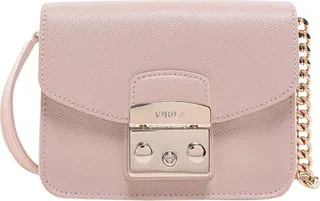 Furla Metropolis Mini Logo-Engraved Crossbody Bag