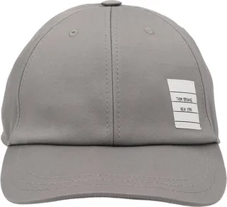 Thom Browne Logo Patch Baseball Cap
