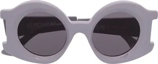 R4 round-frame sunglasses