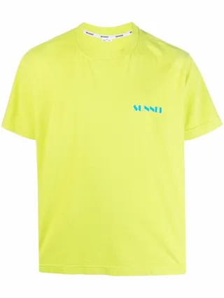 logo-print cotton T-shirt