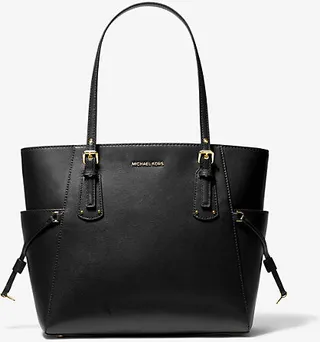 Voyager Small Leather Tote Bag