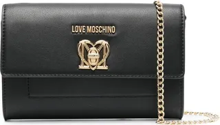 Logo-Plaque Detail Crossbody Bag