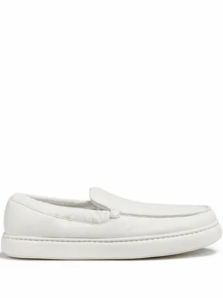Padded-Panel Slip-On Sneakers