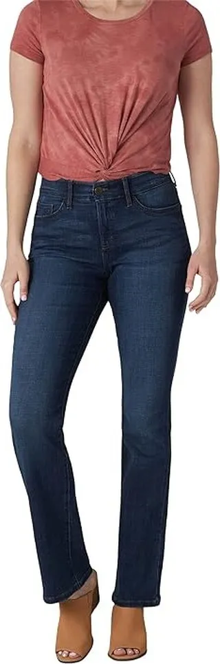 Lee Flex Motion Regular Fit Bootcut Jeans Mid-Rise (Cascade) Women's Clothing