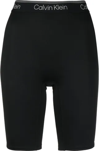 Logo-Band-Detail Shorts