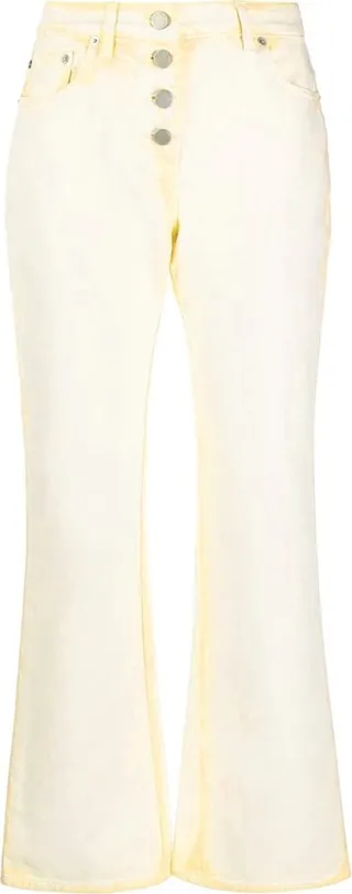 Acid-wash Bootcut Jeans