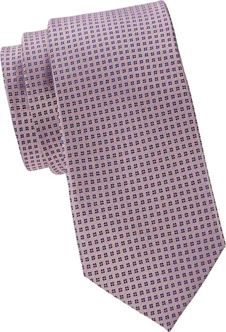 Graphic Silk Tie