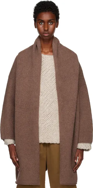 Lauren Manoogian Brown Capote Coat