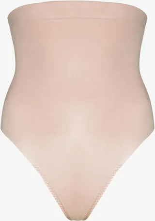 Neutral Suit Your Fancy High-Waisted Thong