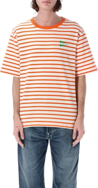 Nautical Striped Oversize Tee