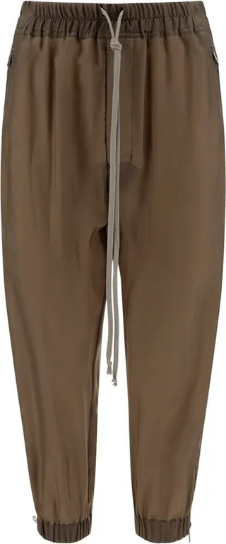 Rick Owens Drawstring Zipped Track Pants