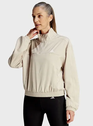 Aeroready Train Essentials Woven Quarter-Zip Track Top