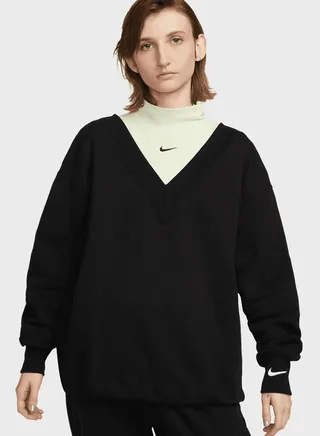 Essential V-Neck Hoodie