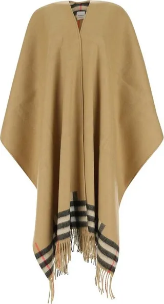 Burberry Reversible Checked Cape