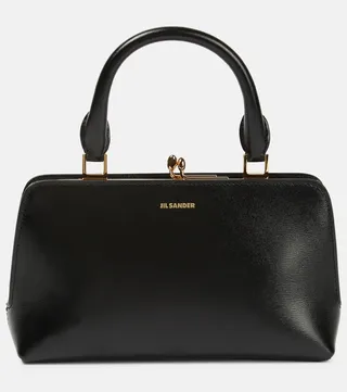 Mini leather shoulder bag