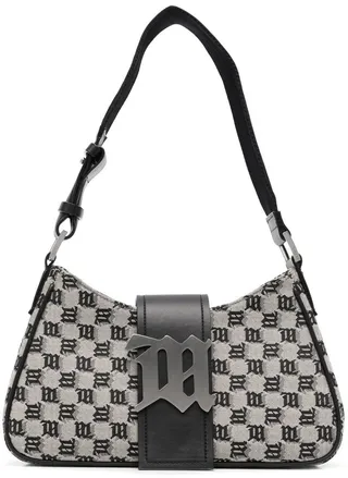 Monogram Jacquard Shoulder Bag