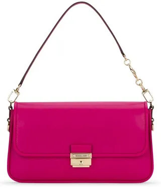 Michael Michael Kors Bradshaw Logo Buckle Shoulder Bag