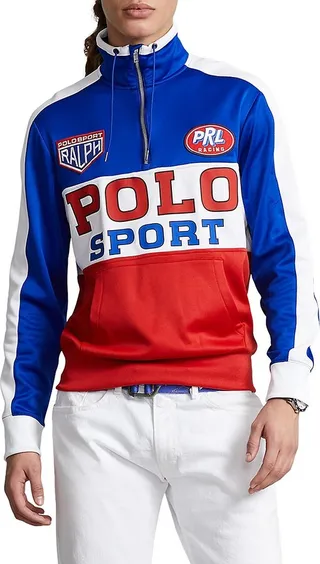 Polo Tricot Fleece Pullover