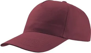Atlantis Start 5 Panel Cap - Burgundy