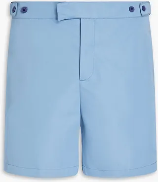 Short-length swim shorts