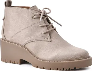 White Mountain Women's Daniella Lace-Up Booties Women's Shoes
