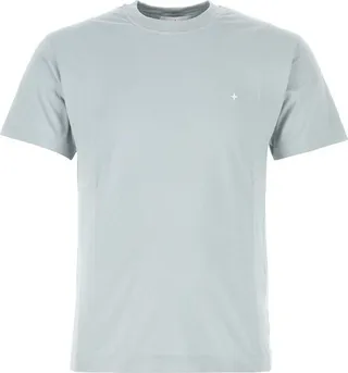 Stone Island Logo-Embroidered Crewneck T-Shirt