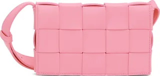 Bottega Veneta Pink Small Cassette Bag