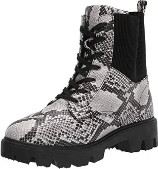 YOKI-LAUREL-03 Women's Lace Up Combat Military Boot