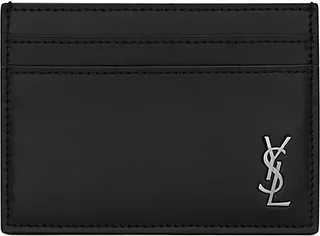 Cassandre Card Case In Matte Leather